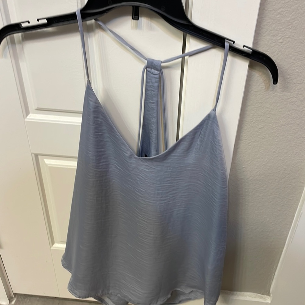 Silver blouse